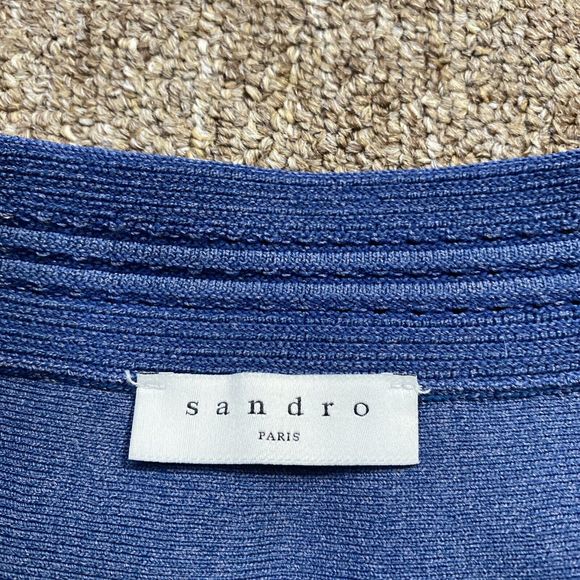 Sandro Paris Size 1 Maxi Skirt - two tone - J2457E - Picture 6 of 12